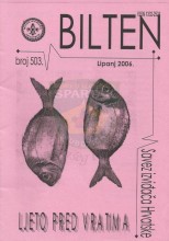 BILTEN - Službeno glasilo Saveza izviđača Hrvatske, broj 503 za lipanj 2006.godine