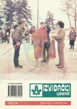 Naslovna strana izviđačkog vjesnika broj 288 za januar 1991.godine